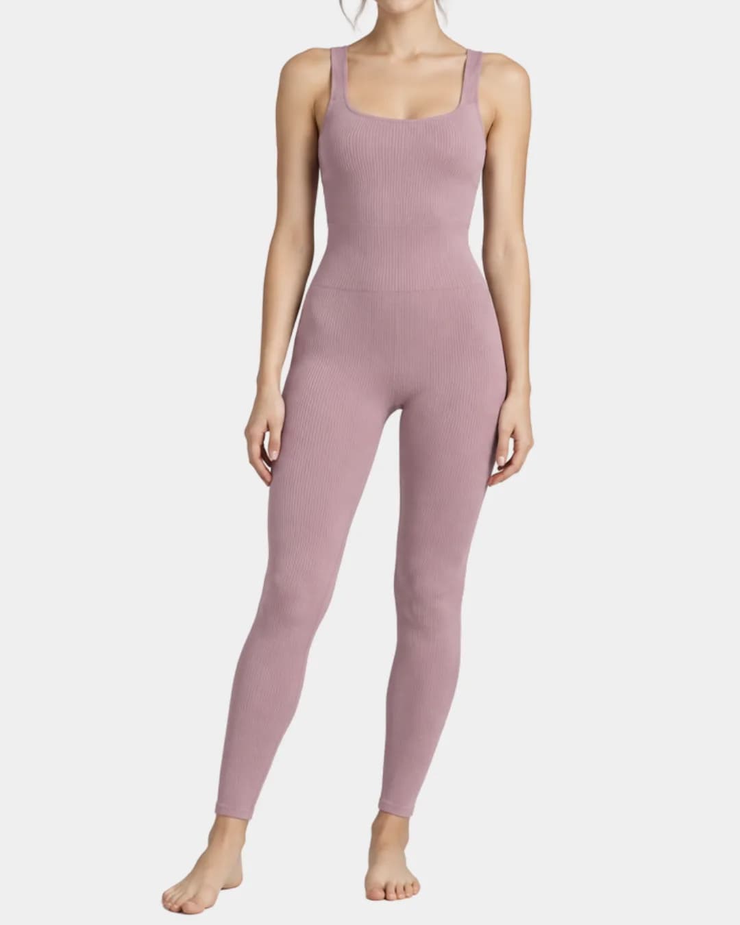 Macacão Sport Longo Seamless De Alças